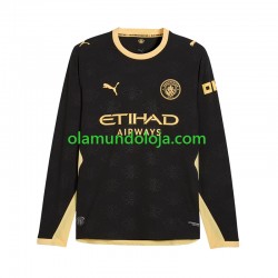 Camisola Manchester City Homem Equipamento Segundo 2026-2027 Manga Comprida